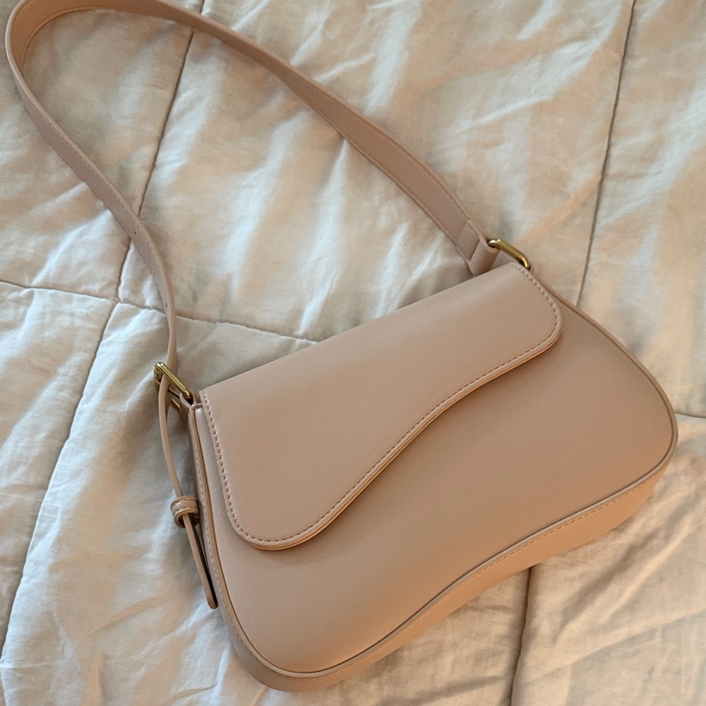 Antik Kraft Cream Shoulder Bag